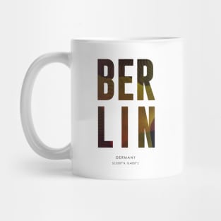 Berlin City typography Mug